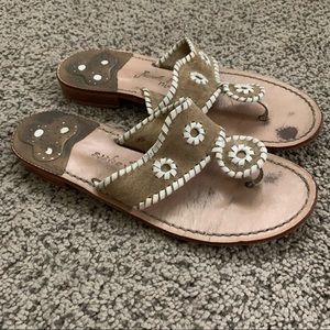 Tan Jack Rogers Sandals